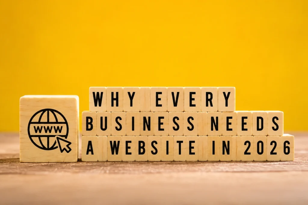 Why Every Business Needs a Website in 2026 blog image